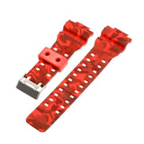16mm Rubber Watch Strap Replacement Watchband Multi Color Silcone Rubber Men Sports Diving Watchstrap Wrist Watch Belt