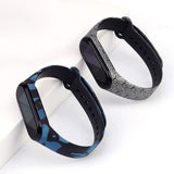 For Mi band 4 3 strap print silicone wrist strap for xiaomi mi band 3 Replacemet camouflage wristband for Mi band 4 bracelet