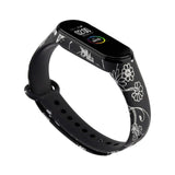 For Mi band 4 3 strap print silicone wrist strap for xiaomi mi band 3 Replacemet camouflage wristband for Mi band 4 bracelet