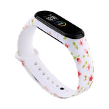 For Mi band 4 3 strap print silicone wrist strap for xiaomi mi band 3 Replacemet camouflage wristband for Mi band 4 bracelet
