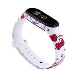 For Mi band 4 3 strap print silicone wrist strap for xiaomi mi band 3 Replacemet camouflage wristband for Mi band 4 bracelet
