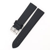 BGG New watch accessories PU leather watchband 20mm 16mm watch strap stainless steel buckle watch bracelet for brand