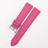 BGG New watch accessories PU leather watchband 20mm 16mm watch strap stainless steel buckle watch bracelet for brand