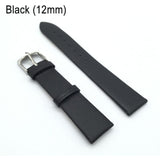 Luxfacigoo 12/14/16/18/20/22mm Watch Band Strap Cow Leather Replacement Watchband For Men Women TT@88