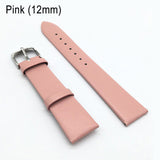 Luxfacigoo 12/14/16/18/20/22mm Watch Band Strap Cow Leather Replacement Watchband For Men Women TT@88