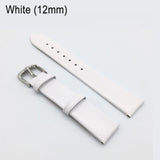 Luxfacigoo 12/14/16/18/20/22mm Watch Band Strap Cow Leather Replacement Watchband For Men Women TT@88