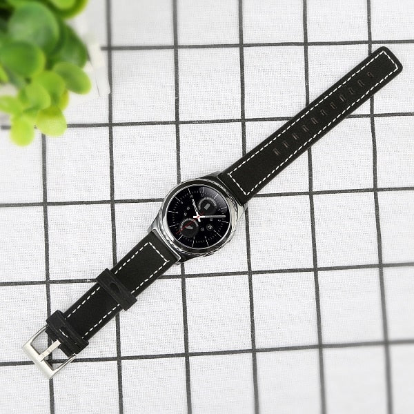 Genuine Leather Replacement For Samsung Gear S2/S3/S4 Watch band Gear Sport SM-R600/Gear S2 Classic SM-R732&SM-R735 Smart Strap