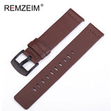 Italy Oil Leather Watchband Quick Release Watch Band Wrist Strap 18mm 20mm 22mm 24mm Smart Watch Strap Watches Accessories