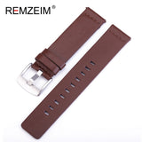 Italy Oil Leather Watchband Quick Release Watch Band Wrist Strap 18mm 20mm 22mm 24mm Smart Watch Strap Watches Accessories