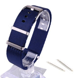 Wholesale Heavy Duty Nylon Watchband NATO ZULU Strap 20mm 22mm Nylon Replacement Watch Band