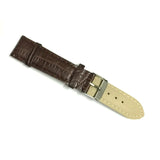 2019 new bamboo grain PU leather strap 12MM, 14MM, 16MM, 18MM, 20MM, 22MM, 24MM watchband 22mm strap watch, men's Watch