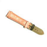 2019 new bamboo grain PU leather strap 12MM, 14MM, 16MM, 18MM, 20MM, 22MM, 24MM watchband 22mm strap watch, men's Watch