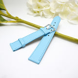Candy colors Plain weave PU leather strap Watchband 12mm 14mm 16mm 18mm 20mm straps women 2019 New watchbands for watches J019