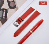 1PCS 12MM 14MM 16MM 18MM 20MM 22MM smooth grain genuine leather (cow split) watches band watch strap men and women straps WS0119