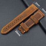 Shelhard New Quality Genuine Leather Watch Band Strap For Samsung Galaxy Watch 42 /46mm Universal Quick Replacement Straps