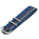 18mm 20mm 22mm NATO Military Sports Brand Nylon Fabric Belt Accessories Belt Buckle Bands for 007 James Bond Black Watch Strap