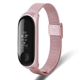 For Xiaomi Mi band 3 metal strap xiaomi band 3 metal Stainless Steel wristband Milanese strap Mi 3 Strap band 3 metal strap