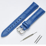 10 12 14 15 16 17 18 19 20 21 22 24mm Genuine leather watchband Luxury watch belt strap wristwatches band Female red white black