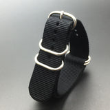 New product Nylon Resistant Straps  18mm 20mm 22mm 24mm Nylon Band Watch NATO Strap Zulu Watchband Buckle Ring