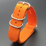 New product Nylon Resistant Straps  18mm 20mm 22mm 24mm Nylon Band Watch NATO Strap Zulu Watchband Buckle Ring