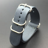 New product Nylon Resistant Straps  18mm 20mm 22mm 24mm Nylon Band Watch NATO Strap Zulu Watchband Buckle Ring