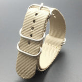 New product Nylon Resistant Straps  18mm 20mm 22mm 24mm Nylon Band Watch NATO Strap Zulu Watchband Buckle Ring