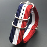 New product Nylon Resistant Straps  18mm 20mm 22mm 24mm Nylon Band Watch NATO Strap Zulu Watchband Buckle Ring