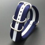 New product Nylon Resistant Straps  18mm 20mm 22mm 24mm Nylon Band Watch NATO Strap Zulu Watchband Buckle Ring