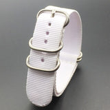 New product Nylon Resistant Straps  18mm 20mm 22mm 24mm Nylon Band Watch NATO Strap Zulu Watchband Buckle Ring