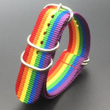 New product Nylon Resistant Straps  18mm 20mm 22mm 24mm Nylon Band Watch NATO Strap Zulu Watchband Buckle Ring