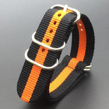 New product Nylon Resistant Straps  18mm 20mm 22mm 24mm Nylon Band Watch NATO Strap Zulu Watchband Buckle Ring